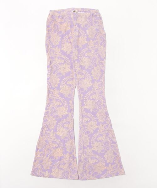 BILLABONG(ビラボン)の「BILLABONG レディース FLARE LEGGING PANT ロングパンツ 【2025年春夏モデル】/ビラボンフレアレギンスパンツ(その他パンツ・レディース・イエロー/オフホワイト/パープル系その他/ブラック系その他・MEDIUM)」の4枚目の写真