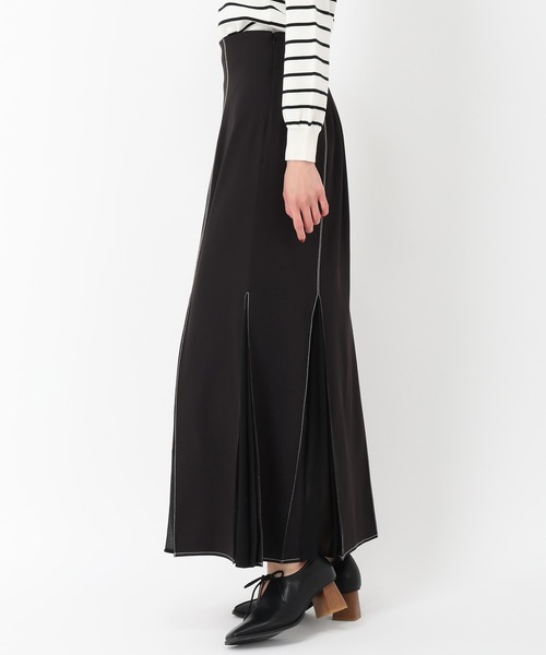 セール】2025春夏新作 異素材プリーツマーメイドスカート（スカート