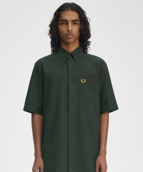 Oxford Shirt／オックスフォード半袖シャツ（シャツ/ブラウス