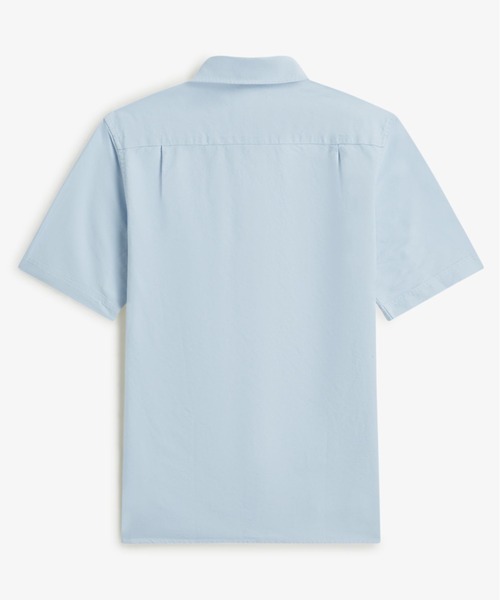 FRED PERRY(フレッドペリー)の「Oxford Shirt/オックスフォード半袖シャツ(シャツ/ブラウス・メンズ・ネイビー/ベージュ/ホワイト/グリーン/サックスブルー/ライトオリーブ/ダークグリーン/ベージュ系その他/ダークネイビー・S/M/L/XL)」の21枚目の写真