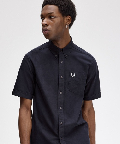 Oxford Shirt／オックスフォード半袖シャツ（シャツ/ブラウス