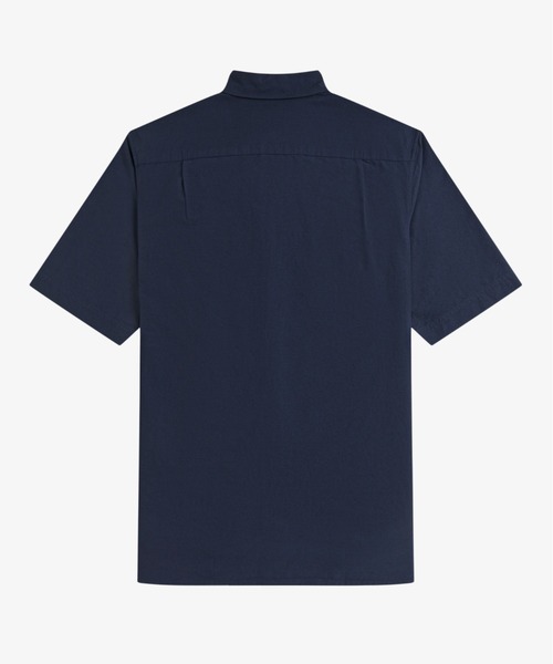 FRED PERRY(フレッドペリー)の「新色先行予約受付中/Oxford Shirt/オックスフォード半袖シャツ(シャツ/ブラウス・メンズ・ネイビー/ベージュ/ホワイト/グリーン/サックスブルー/ライトオリーブ/ダークグリーン/ベージュ系その他/ダークネイビー・S/M/L/XL)」の10枚目の写真