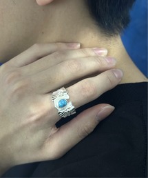 【B-925 SILVER】925リング b925-r306-11g