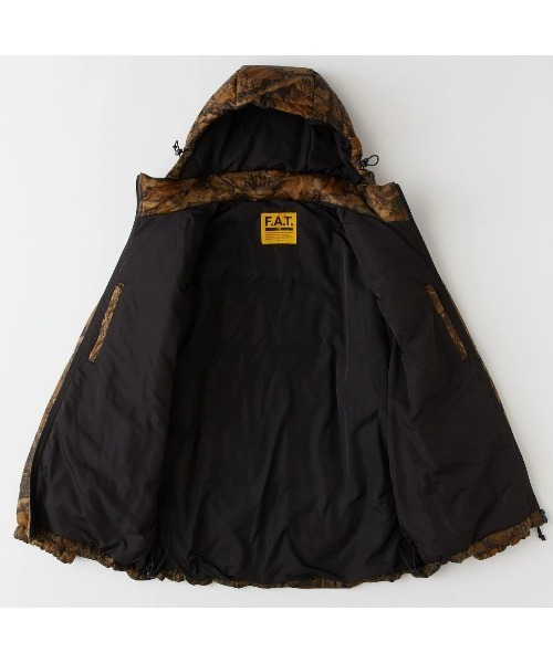 FAT(エフエイティー)の「F.A.T. DAFWOOD(エフエイティー ダフウッド)(ナイロンジャケット・メンズ・ブラウン・JUMBO(XXL)/SKINNY(L)/TITCH(M)/FAT(XL))」の4枚目の写真