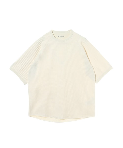 GOLDWIN(ゴールドウィン)の「GOLDWIN WF Light T-shirt GL65143(Tシャツ/カットソー・メンズ・オフホワイト/ブラック/チャコールグレー・3/4/2)」の2枚目の写真