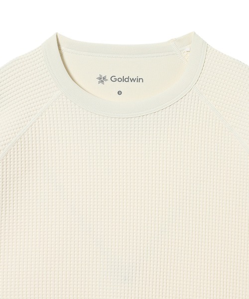 GOLDWIN(ゴールドウィン)の「GOLDWIN WF Light T-shirt GL65143(Tシャツ/カットソー・メンズ・オフホワイト/ブラック/チャコールグレー・3/4/2)」の5枚目の写真