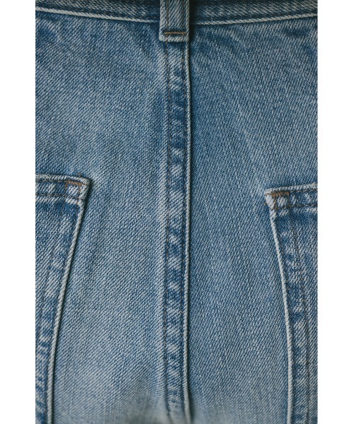 STYLEMIXER(スタイルミキサー)の「カットオフセンタープレスデニム(デニムパンツ・レディース・ブラック/ライトブルー・X-SMALL/SMALL/MEDIUM)」の18枚目の写真