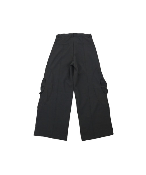 JilLA(ジルア)の「【ユニセックス】Technical Wide Slacks / テクニカルワイドスラックス(スラックス・レディース・ブラック・M/L)」の10枚目の写真
