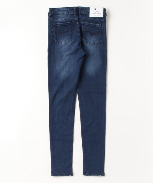 London Denim(ロンドンデニム)の「London Denim(MAY FAIR)High waist Skinny(デニムパンツ・レディース・ダークインディゴブルー/ライトインディゴブルー/インディゴブルー・LL/S/M/L)」の4枚目の写真
