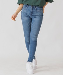 スーパーハイウエストスキニー ジーンズ デニム」に該当する