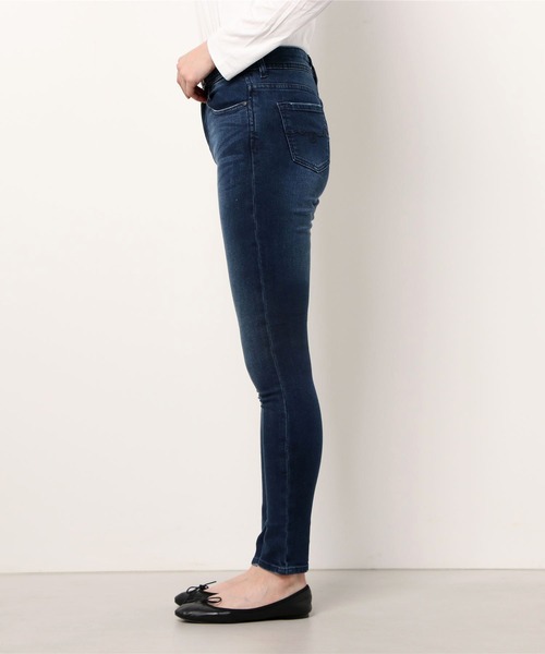 London Denim(ロンドンデニム)の「London Denim(MAY FAIR)High waist Skinny(デニムパンツ・レディース・ダークインディゴブルー/ライトインディゴブルー/インディゴブルー・LL/S/M/L)」の6枚目の写真