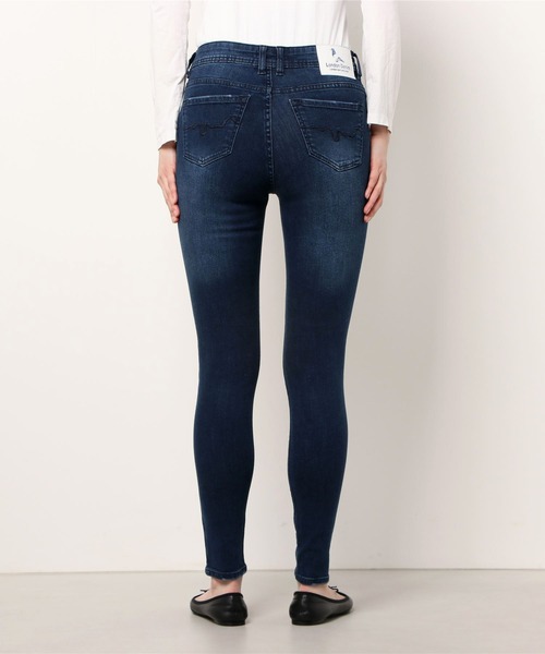 London Denim(ロンドンデニム)の「London Denim(MAY FAIR)High waist Skinny(デニムパンツ・レディース・ダークインディゴブルー/ライトインディゴブルー/インディゴブルー・LL/S/M/L)」の7枚目の写真