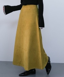 aquagarage（アクアガレージ）の「スエードフレアロングスカート（スカート）」