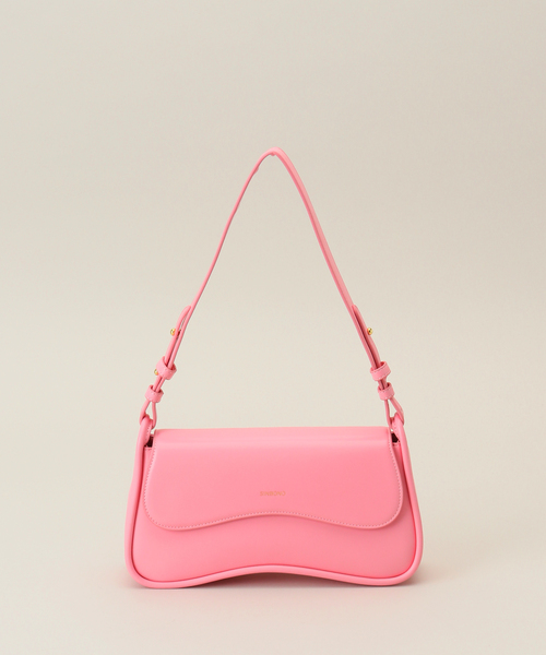 B.C STOCK(ベーセーストック)の「SINBONO/シンボノ Zoe Shoulder Bag(ショルダーバッグ・レディース・ブラック/ホワイト/ブラウン/ピンク系その他/ラベンダー/サファリグリーン・FREE)」の6枚目の写真