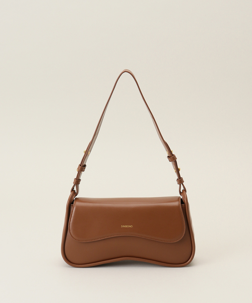 B.C STOCK(ベーセーストック)の「SINBONO/シンボノ Zoe Shoulder Bag(ショルダーバッグ・レディース・ブラック/ホワイト/ブラウン/ピンク系その他/ラベンダー/サファリグリーン・FREE)」の3枚目の写真