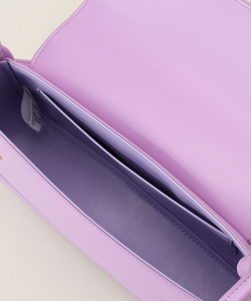 B.C STOCK(ベーセーストック)の「SINBONO/シンボノ Zoe Shoulder Bag(ショルダーバッグ・レディース・ブラック/ホワイト/ブラウン/ピンク系その他/ラベンダー/サファリグリーン・FREE)」の11枚目の写真