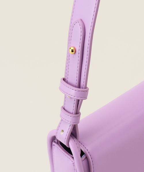 B.C STOCK(ベーセーストック)の「SINBONO/シンボノ Zoe Shoulder Bag(ショルダーバッグ・レディース・ブラック/ホワイト/ブラウン/ピンク系その他/ラベンダー/サファリグリーン・FREE)」の12枚目の写真