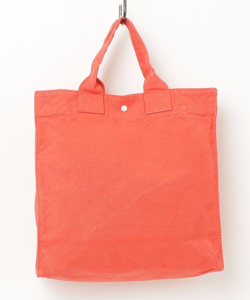 DO Original(ドー オリジナル)の「ガーメントダイトートバッグ(トートバッグ・レディース・レッド・MEDIUM)」の2枚目の写真