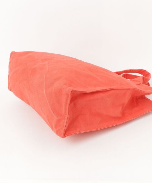 DO Original(ドー オリジナル)の「ガーメントダイトートバッグ(トートバッグ・レディース・レッド・MEDIUM)」の3枚目の写真