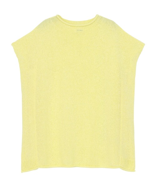 Plantation（プランテーション）の「ROUGH PAPER / ニットベスト / (O)（ベスト・レディース・オフホワイト/イエロー/ダークグレー・M size/L size）」の10枚目の写真