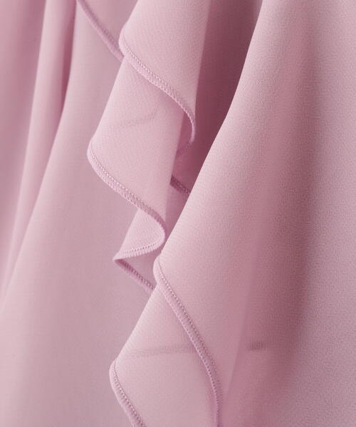 PROPORTION BODY DRESSING（プロポーションボディドレッシング）の「ラッフルシフォン / 1215110300（シャツ/ブラウス・レディース・ホワイト/ピンク/ブルー・SMALL/MEDIUM）」の5枚目の写真