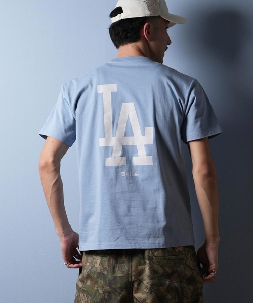 ムラサキスポーツ限定】NEW ERA/ニューエラ 半袖Tシャツ バック