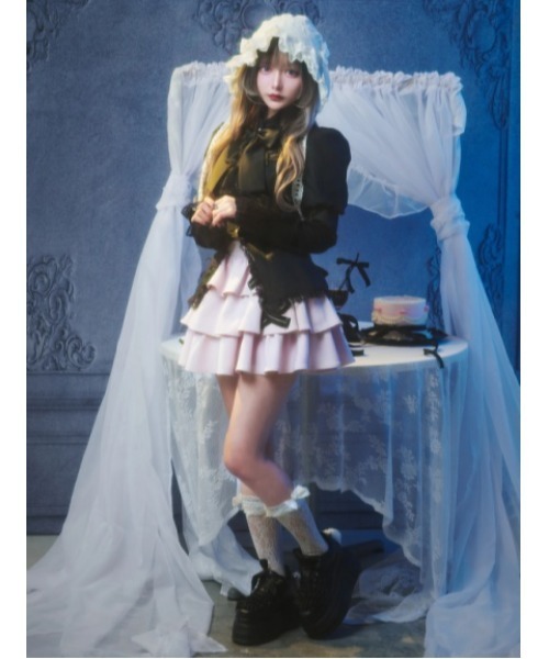 Jamie エーエヌケー（ジェイミーエーエヌケー）の「ネコちゃんスニーカー（スニーカー・レディース・ブラック・M/L）」の6枚目の写真