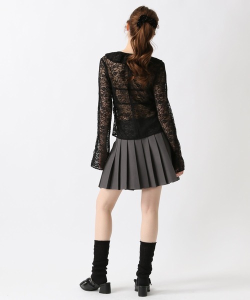 FOREVER 21（フォーエバー トゥエンティーワン）の「【2025SS】レースフリルブラウス（シャツ/ブラウス・レディース・ブラック/ピンク/ナチュラル・FREE）」の20枚目の写真