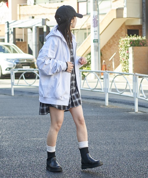 Franklin Climbing（フランクリンクライミング）の「【Franklin Climbing】ビックシルエットヴィンテージスウェットフーディープルオーバー（パーカー・メンズ・スカイブルー/ブラック/ライトグレー/レッド・LARGE/MEDIUM/X-LARGE）」の21枚目の写真