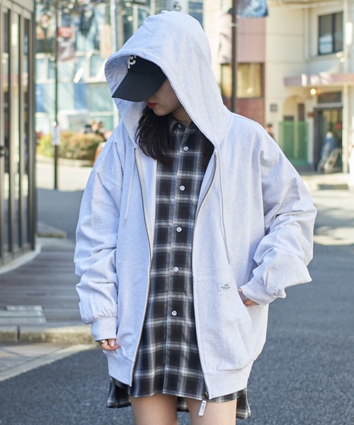 Franklin Climbing（フランクリンクライミング）の「【Franklin Climbing】ビックシルエットヴィンテージスウェットフーディープルオーバー（パーカー・メンズ・スカイブルー/ブラック/ライトグレー/レッド・LARGE/MEDIUM/X-LARGE）」の20枚目の写真