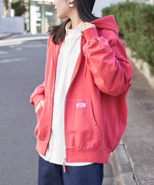 Franklin Climbing（フランクリンクライミング）の「【Franklin Climbing】ビックシルエットヴィンテージスウェットフーディープルオーバー（パーカー・メンズ・スカイブルー/ブラック/ライトグレー/レッド・LARGE/MEDIUM/X-LARGE）」の14枚目の写真