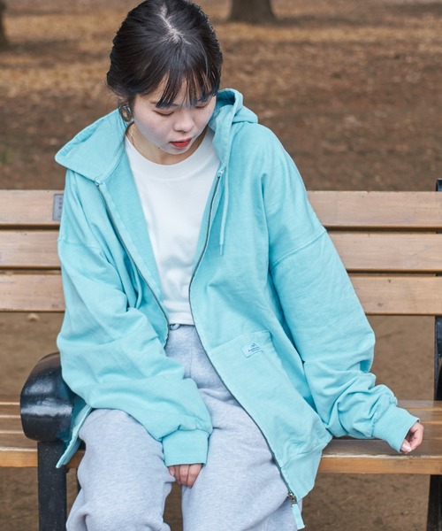 Franklin Climbing（フランクリンクライミング）の「【Franklin Climbing】ビックシルエットヴィンテージスウェットフーディープルオーバー（パーカー・メンズ・スカイブルー/ブラック/ライトグレー/レッド・LARGE/MEDIUM/X-LARGE）」の13枚目の写真