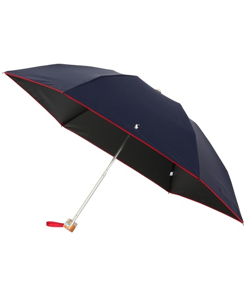 POLO RALPH LAUREN 軽量折り畳み傘【新品】 POLO RALPH LAUREN 折りたたみ傘 「WEB限定」遮光100％ 晴雨兼用