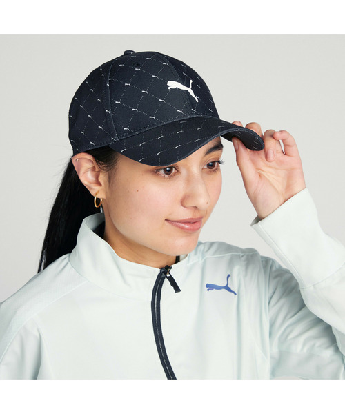 PUMA プーマ ウィメンズ ゴルフ W キャット アーガイル AOP