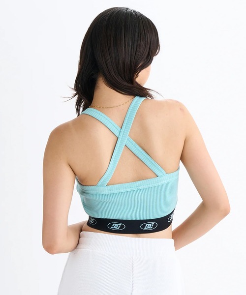 クボタスピアーズ タンクトップ 2XL セール】DC/ディーシー タンクトップ リブ カップ付 クロップド