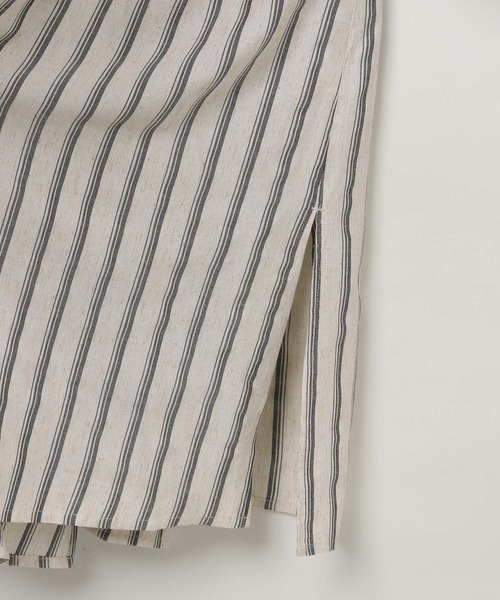 AMERICAN RAG CIE(アメリカンラグシー)の「【AMERICAN RAG CIE】ストライプワンピース(WOMEN)(ワンピース・レディース・ナチュラル/オレンジ・FREE)」の9枚目の写真