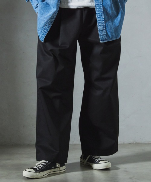 JOURNAL STANDARD relume(ジャーナルスタンダード レリューム)の「【ZOZO限定】OVER CHEF PANTS(その他パンツ・メンズ・ベージュ/ネイビー/ダークグレー/ブラウン/カーキ/ブラック・XS-Short/XS-Regular/XS-Long/S-Short/S-Regular/S-Long/M-Short/M-Regular/M-Long/L-Short/L-Regular/L-Long/XL-Short/XL-Regular/XL-Long)」の2枚目の写真
