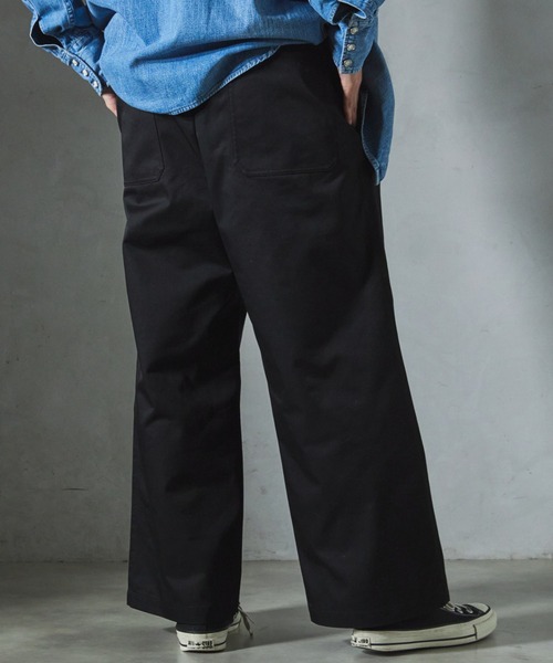 JOURNAL STANDARD relume(ジャーナルスタンダード レリューム)の「【ZOZO限定】OVER CHEF PANTS(その他パンツ・メンズ・ベージュ/ネイビー/ダークグレー/ブラウン/カーキ/ブラック・XS-Short/XS-Regular/XS-Long/S-Short/S-Regular/S-Long/M-Short/M-Regular/M-Long/L-Short/L-Regular/L-Long/XL-Short/XL-Regular/XL-Long)」の15枚目の写真
