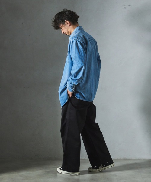 JOURNAL STANDARD relume(ジャーナルスタンダード レリューム)の「【ZOZO限定】OVER CHEF PANTS(その他パンツ・メンズ・ベージュ/ネイビー/ダークグレー/ブラウン/カーキ/ブラック・XS-Short/XS-Regular/XS-Long/S-Short/S-Regular/S-Long/M-Short/M-Regular/M-Long/L-Short/L-Regular/L-Long/XL-Short/XL-Regular/XL-Long)」の12枚目の写真
