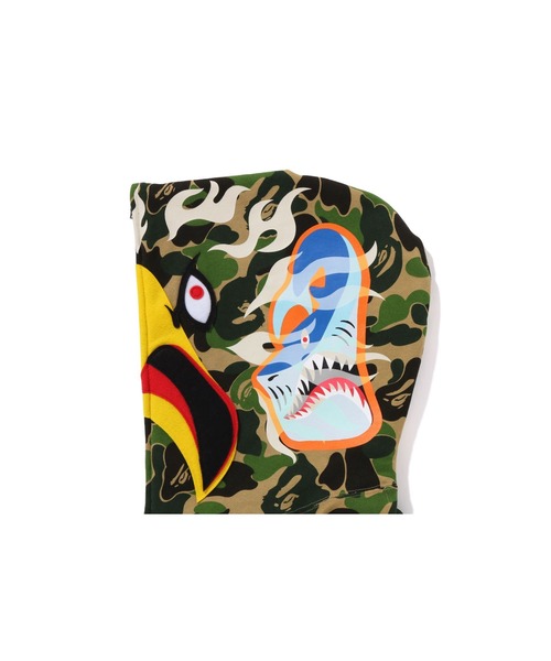 BAPE X READYMADE ABC CAMO EAGLE RELAXED FIT FULL ZIP HOODIE 