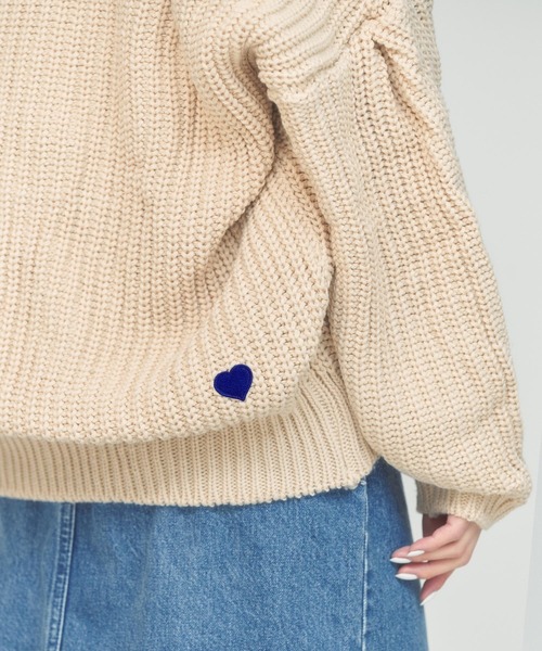 BLUE×PALANG(ブルーパラン)の「【ZOZOTOWN限定カラー】BIG CARDIGAN(カーディガン/ボレロ・レディース・ブルー/アイボリー/グレー/ブラック・FREE)」の11枚目の写真