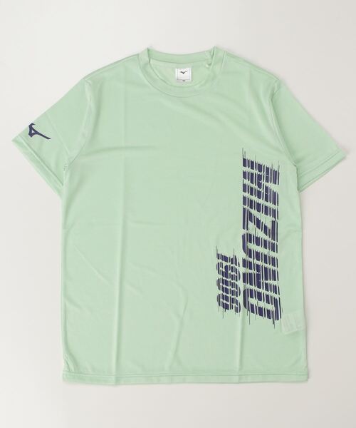 MIZUNO(ミズノ )の「ミズノ GACHI Tシャツ_(Tシャツ/カットソー・キッズ・エメラルド/ブラック・130cm/140cm/150cm/160cm)」の1枚目の写真