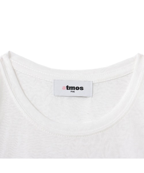 atmos pink（アトモスピンク）の「atmos pink I LOVE PINK T-shirt / アトモス ピンク アイ ラブ ピンク ティシャツ（Tシャツ/カットソー・レディース・イエロー/ブラック/ピンク/ホワイト・M/S）」の8枚目の写真