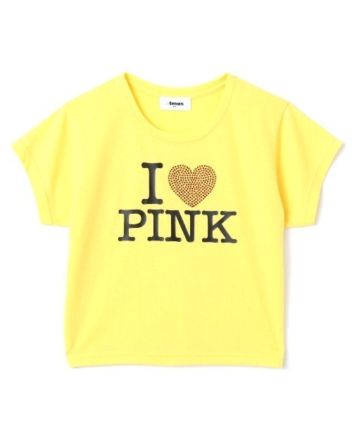 atmos pink（アトモスピンク）の「atmos pink I LOVE PINK T-shirt / アトモス ピンク アイ ラブ ピンク ティシャツ（Tシャツ/カットソー・レディース・イエロー/ブラック/ピンク/ホワイト・M/S）」の13枚目の写真