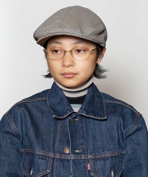 CA4LA（カシラ）の「AST KARAMI HUNTI（ハンチング/ベレー帽・メンズ・チャコールグレー/グレー/ベージュ・L/S/M）」の3枚目の写真