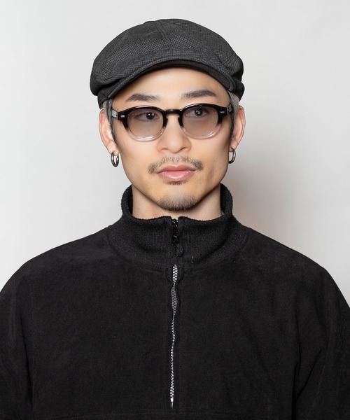 CA4LA（カシラ）の「AST KARAMI HUNTI（ハンチング/ベレー帽・メンズ・チャコールグレー/グレー/ベージュ・L/S/M）」の12枚目の写真