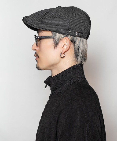 CA4LA（カシラ）の「AST KARAMI HUNTI（ハンチング/ベレー帽・メンズ・チャコールグレー/グレー/ベージュ・L/S/M）」の13枚目の写真