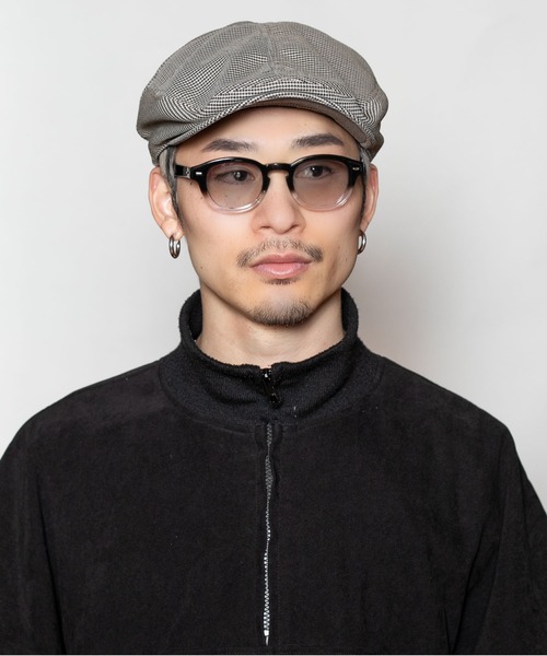 CA4LA（カシラ）の「AST KARAMI HUNTI（ハンチング/ベレー帽・メンズ・チャコールグレー/グレー/ベージュ・L/S/M）」の15枚目の写真