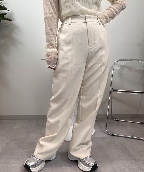 2024新作スラックス FREAK'S STORE｜タックツイルパンツ/チノパン/デニム【限定展開
