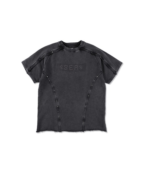 WIND AND SEA(ウィンダンシー)の「Sulfer Acid C-off S/S Top(Tシャツ/カットソー・メンズ・チャコール/アイボリー/ブラック・XL/S/M/L)」の18枚目の写真